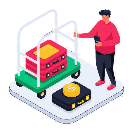 Food Delivery  Illustration