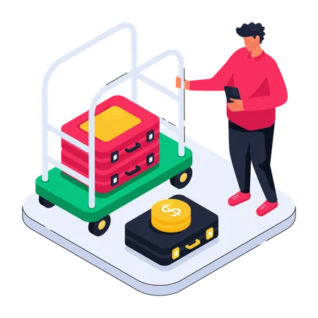 Food Delivery  Illustration