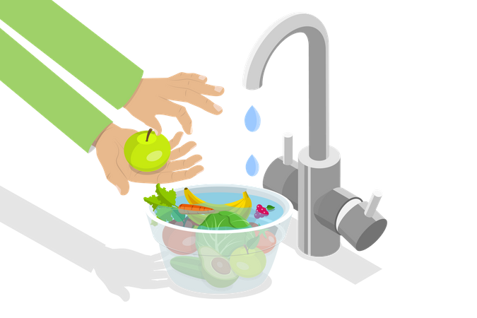 Food Hygiene Illustration