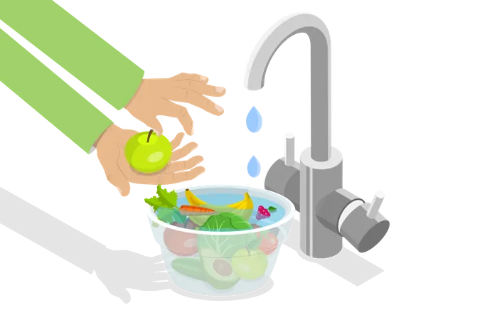 Food Hygiene  Illustration