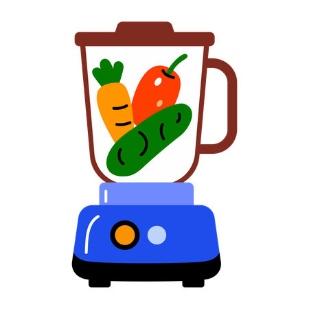 Food Processor  Illustration