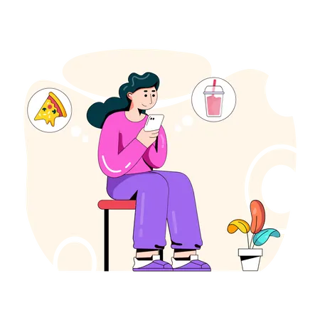 Food Products  Illustration