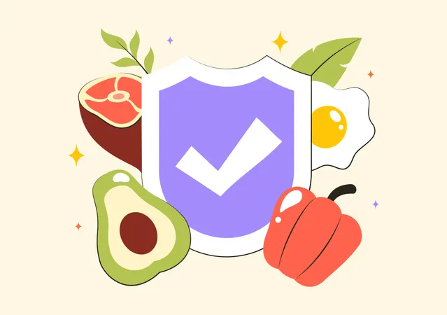 Food Safety Day  Illustration