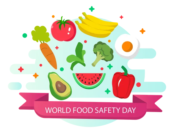 Food Safety Day  Illustration