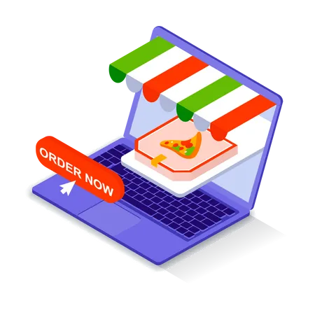 Food Store  Illustration