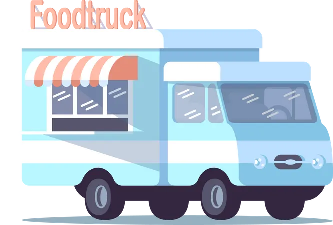 Food truck Illustration