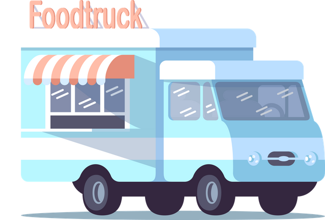 Food truck  Illustration