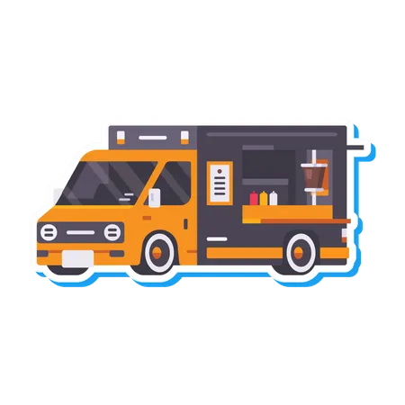 Food truck  Illustration