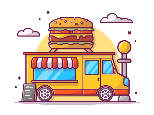 Food van  Illustration