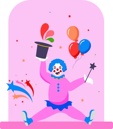 Fool day celebrations  Illustration