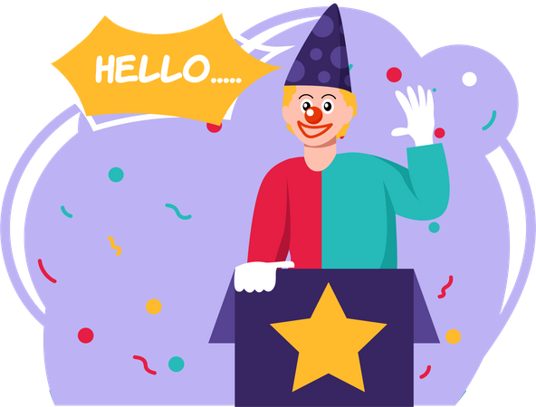 Fool day celebrations  Illustration