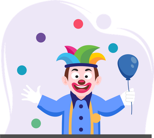 Fool day celebrations  Illustration