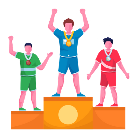 Football championship winner  Illustration