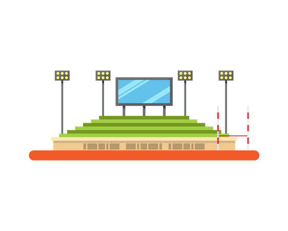 Football field Illustration