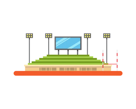 Football field Illustration