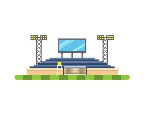 Football field  Illustration