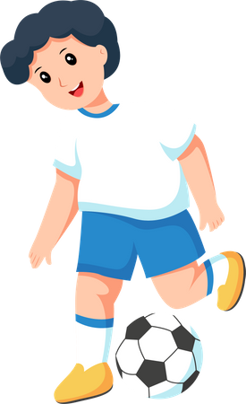 Football Player  Illustration