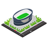 football stadium illustration