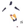 illustration for scoring goal