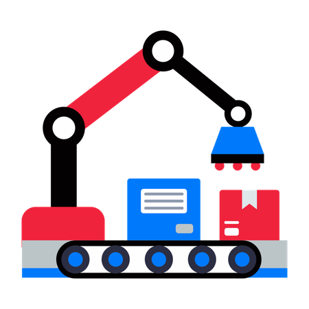 Förderband  Illustration
