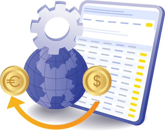 Foreign currency analysis  Illustration