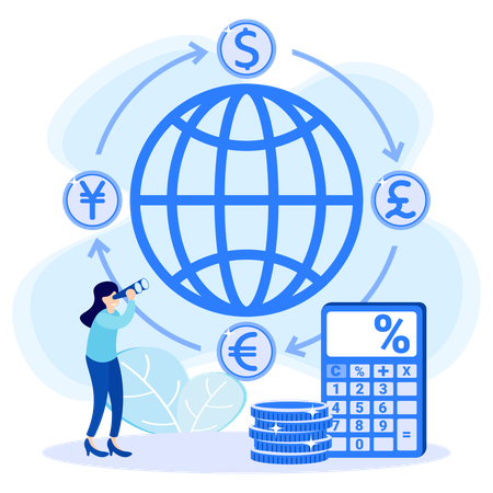 Foreign Exchange  Illustration