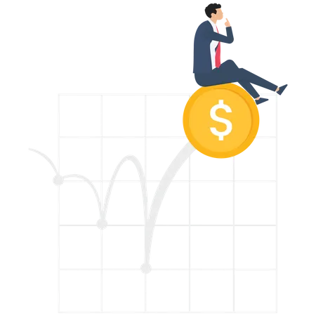 Foreign exchange rates trading  Illustration