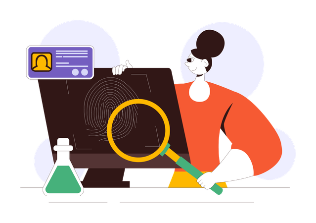 Forensic Technology  Illustration