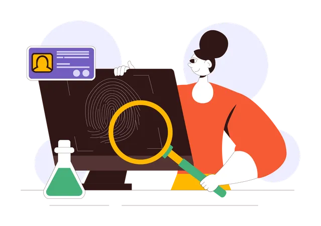 Forensic Technology  Illustration