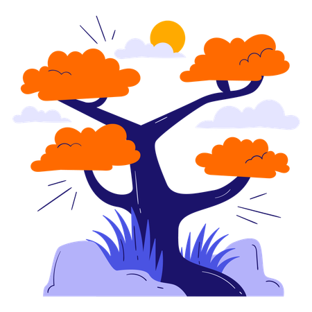 Forest Tree  Illustration