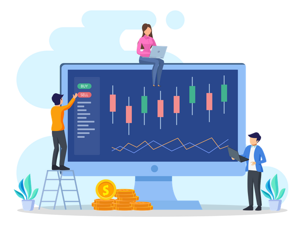 Forex Market Analysis  Illustration