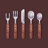 illustrations of fork