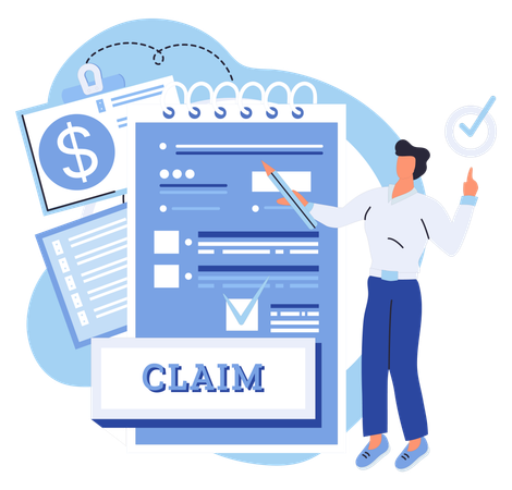 Form filling process should be accurate and thorough  Illustration