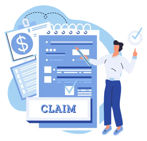 Form filling process should be accurate and thorough  Illustration