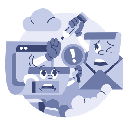 Form Submission Error  Illustration