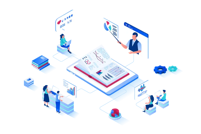 Formation commerciale  Illustration