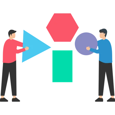 Formes géométriques  Illustration