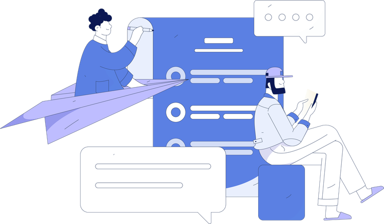 Formulaire d'enquête  Illustration