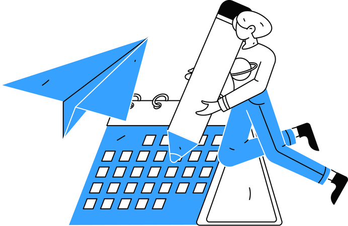 Formulario de contratación en línea  Ilustración