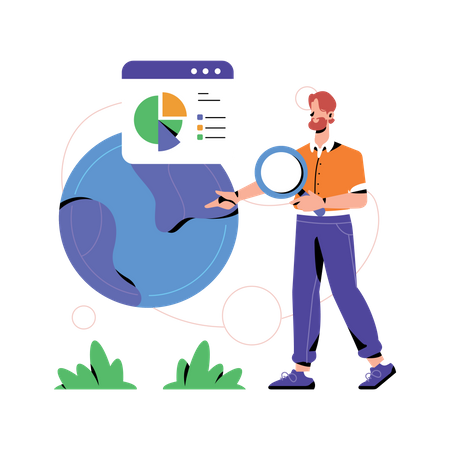 Forschungsdatenanalyse  Illustration