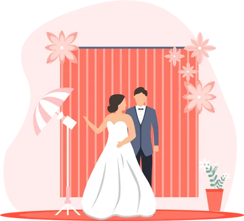 Fotografía de boda  Ilustración