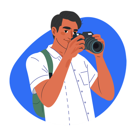 Fotógrafo  Ilustração