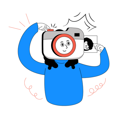 Fotógrafo  Ilustración