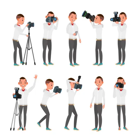 Fotografo professionale  Illustration