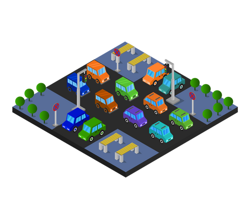 Four way  Illustration