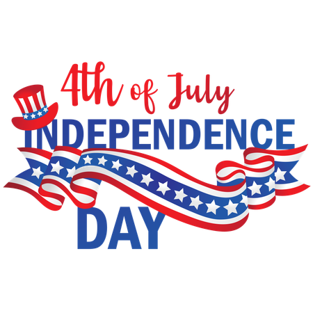 Fourth of july independence day  Illustration