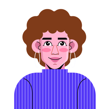 Frau  Illustration