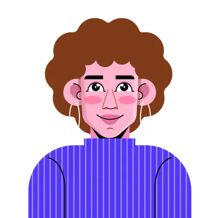 Frau  Illustration
