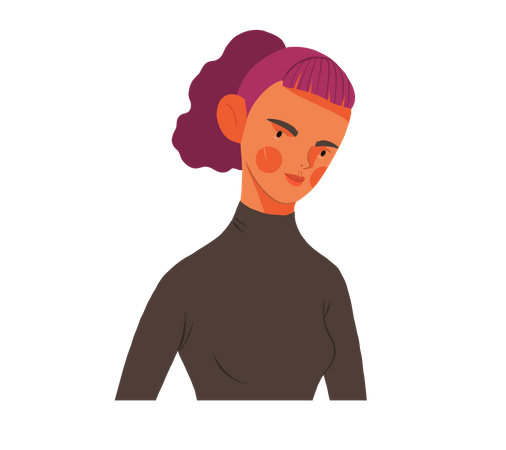Frau  Illustration