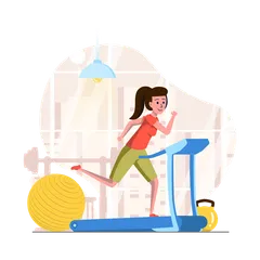 Fitness Illustrationspack